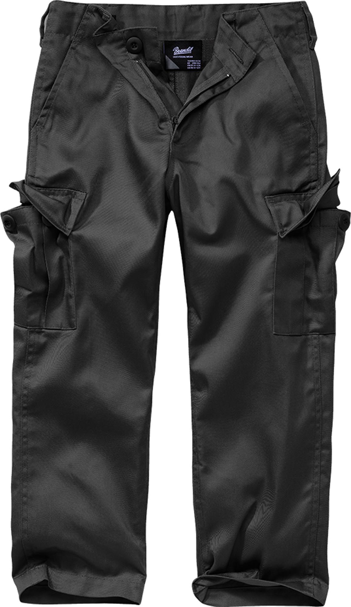 Brandit US Ranger Kinder Hose schwarz 146-152 Abbildung 1