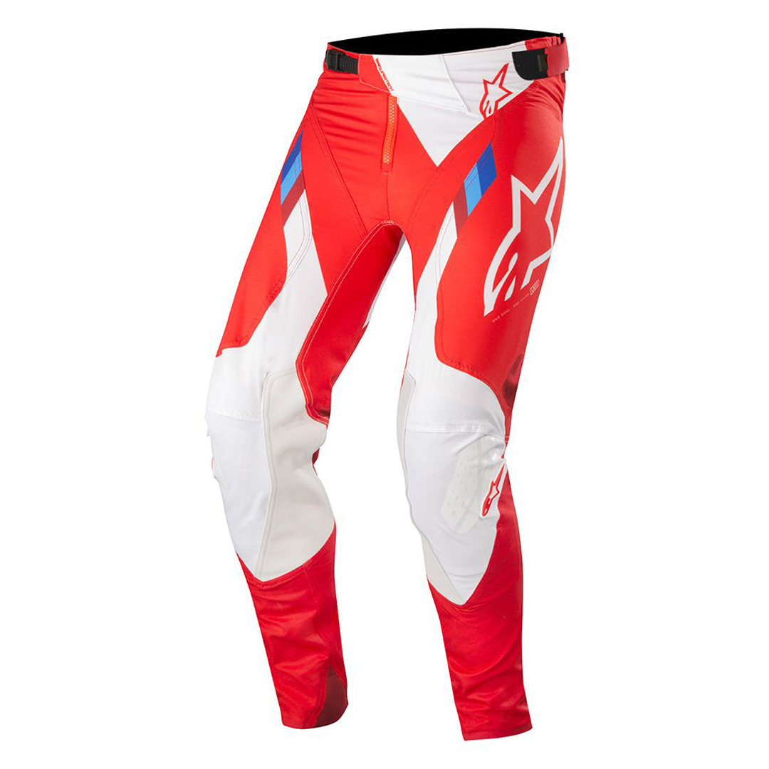 Alpinestars Supertech Motorcross broek rood/wit/blauw 40 Figuur 1