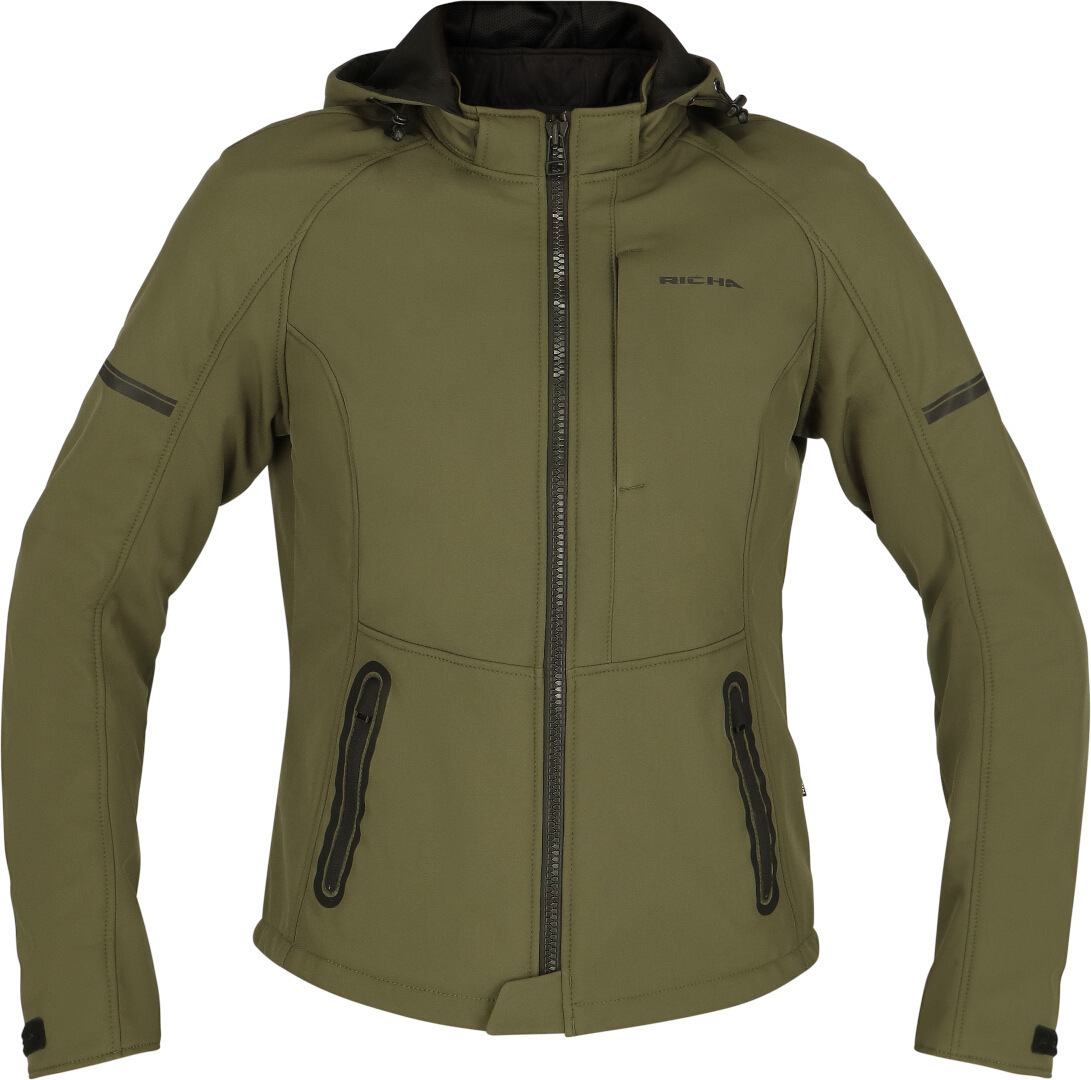 Richa Vanquish 2 Dames Motorfiets Textiel Jas Olive L Figuur 2