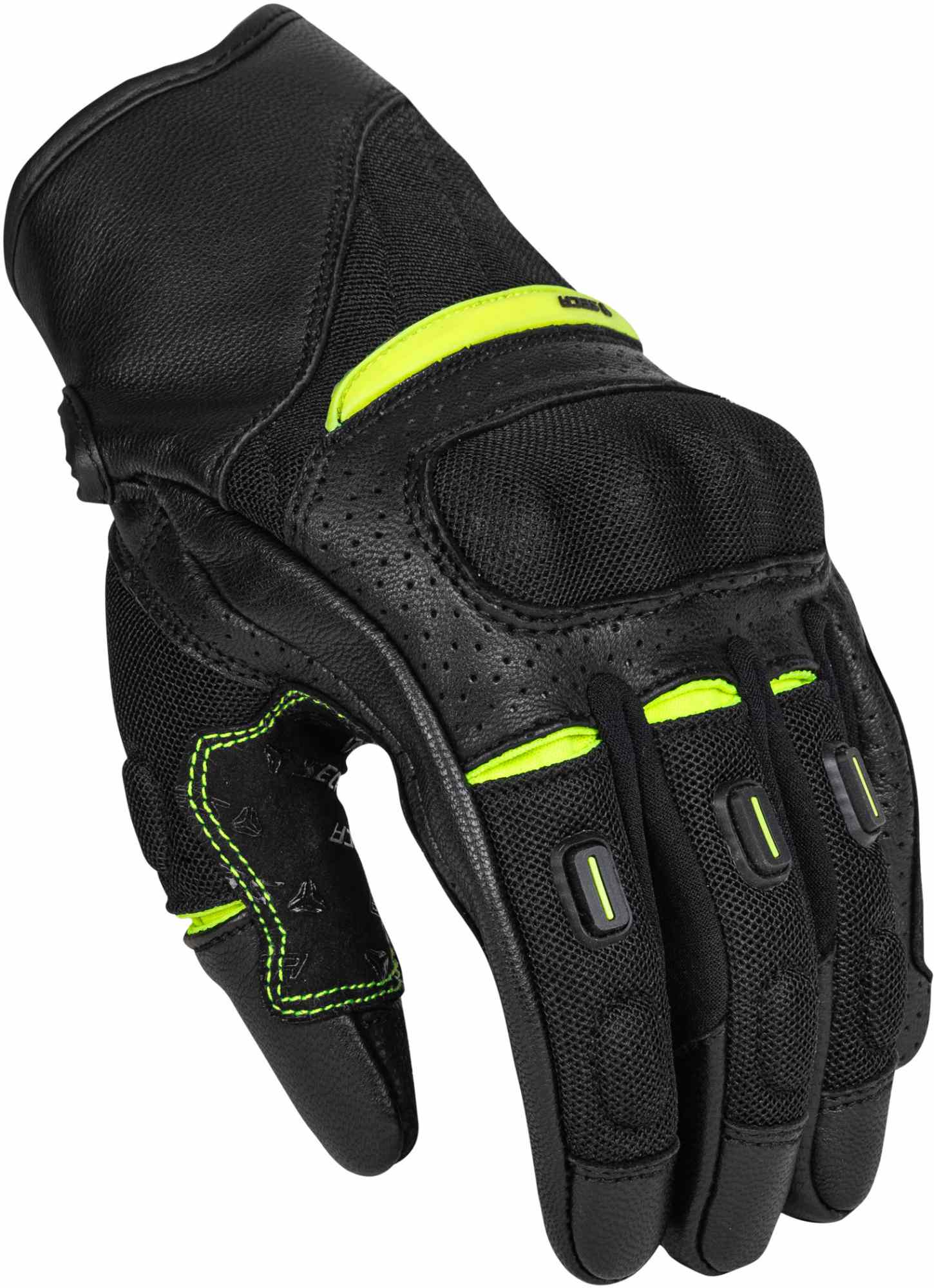 Seca Axis Mesh II Gants de moto noir/jaune M Figure 2