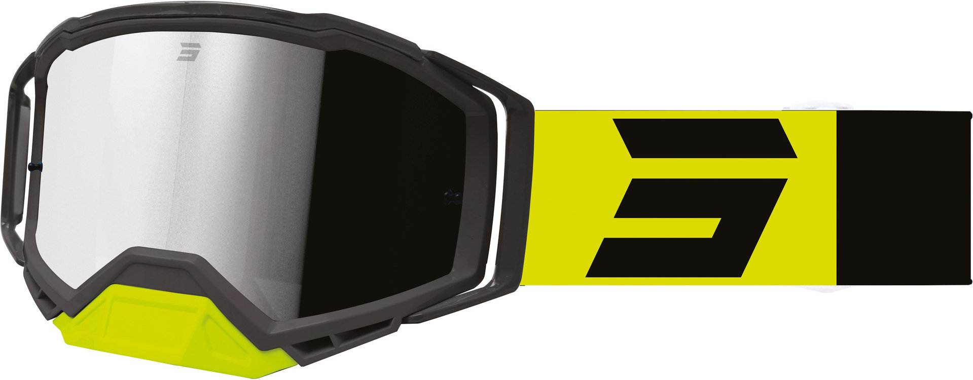 Shot Core Ochelari de motocross Galben neon Figura 2