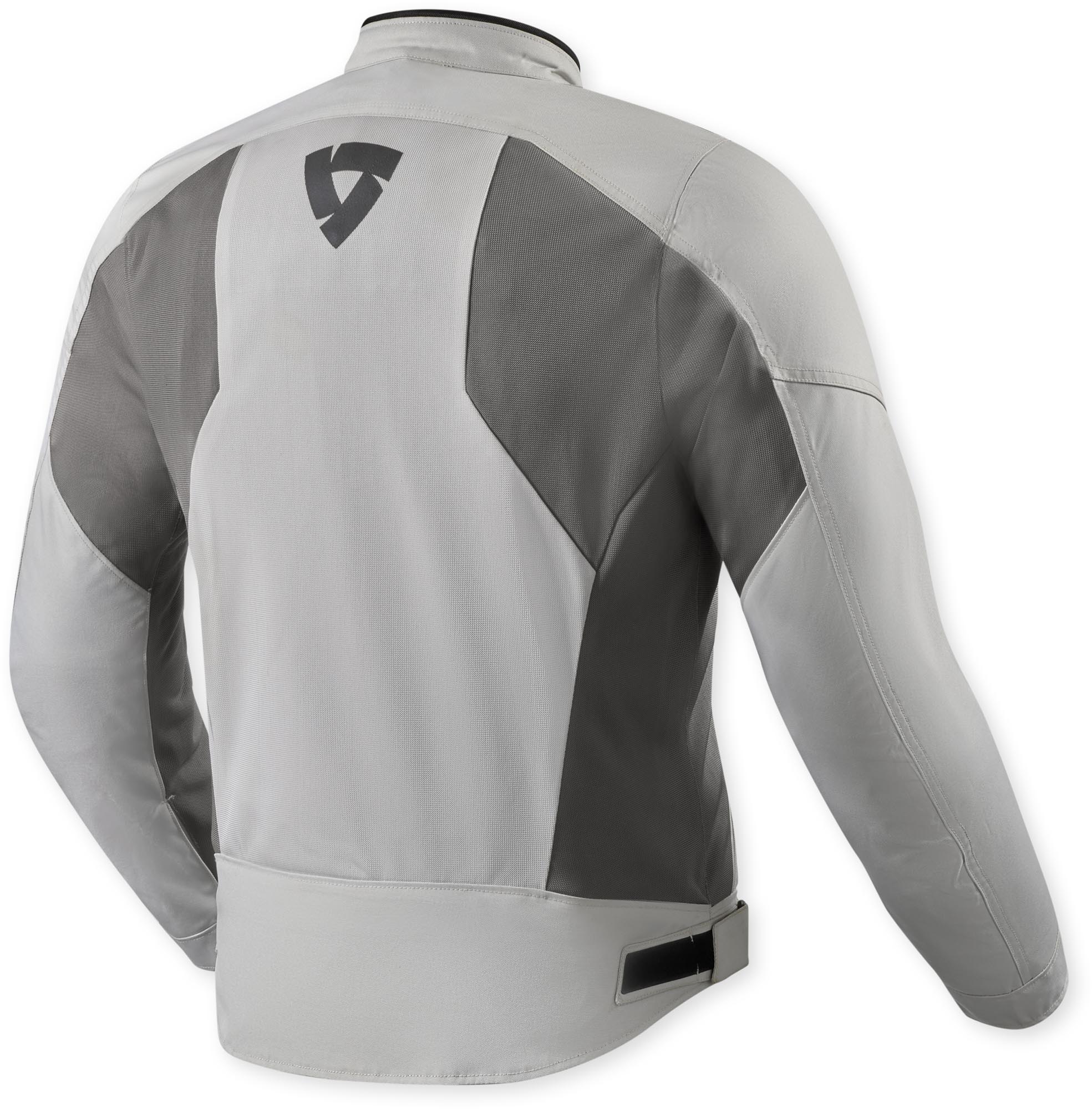 Revit Torque 3 H2O waterproof Motorcycle Textile Jacket light grey/red XL Figure 2