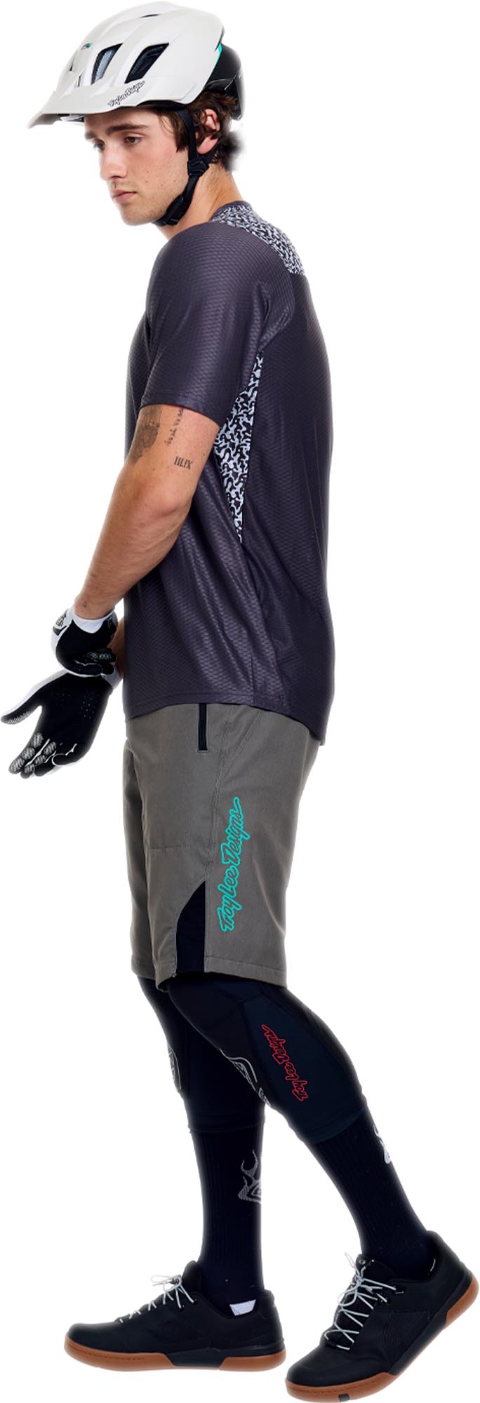 Troy Lee Designs Skyline Pro Air Ridgeline Kortärmad cykeltröja kol/grå L Figur 11