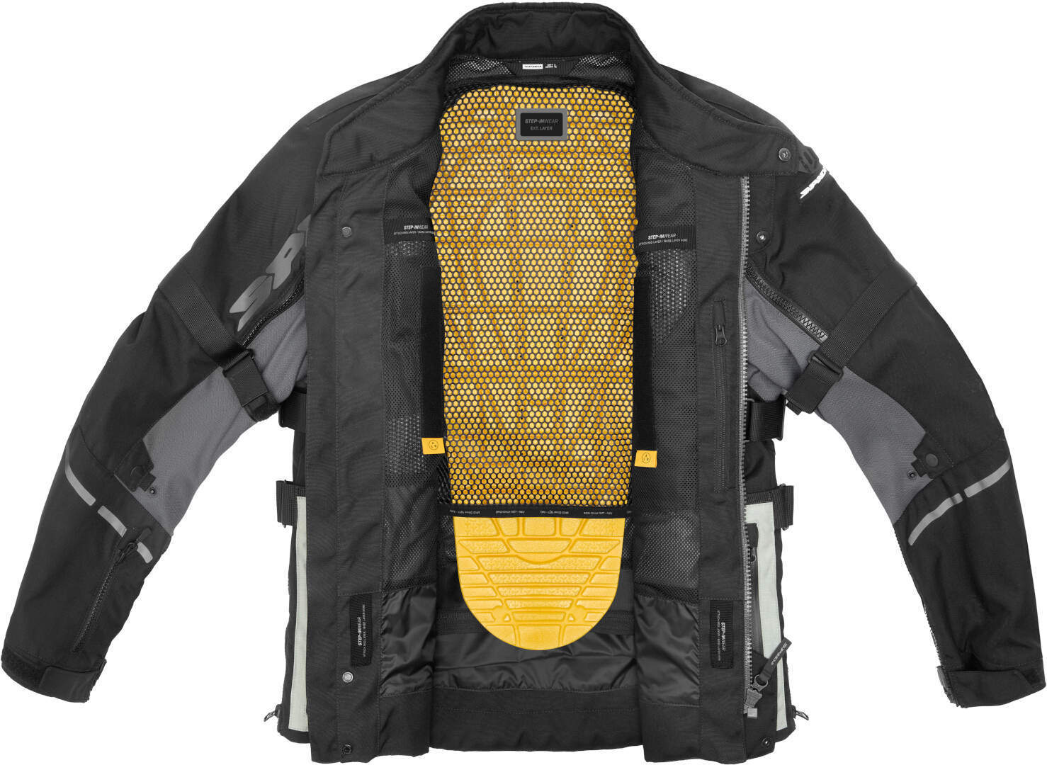 Spidi Hard Track 3 H2Out wasserdichte Motorrad Textil Jacke eis M Abbildung 10
