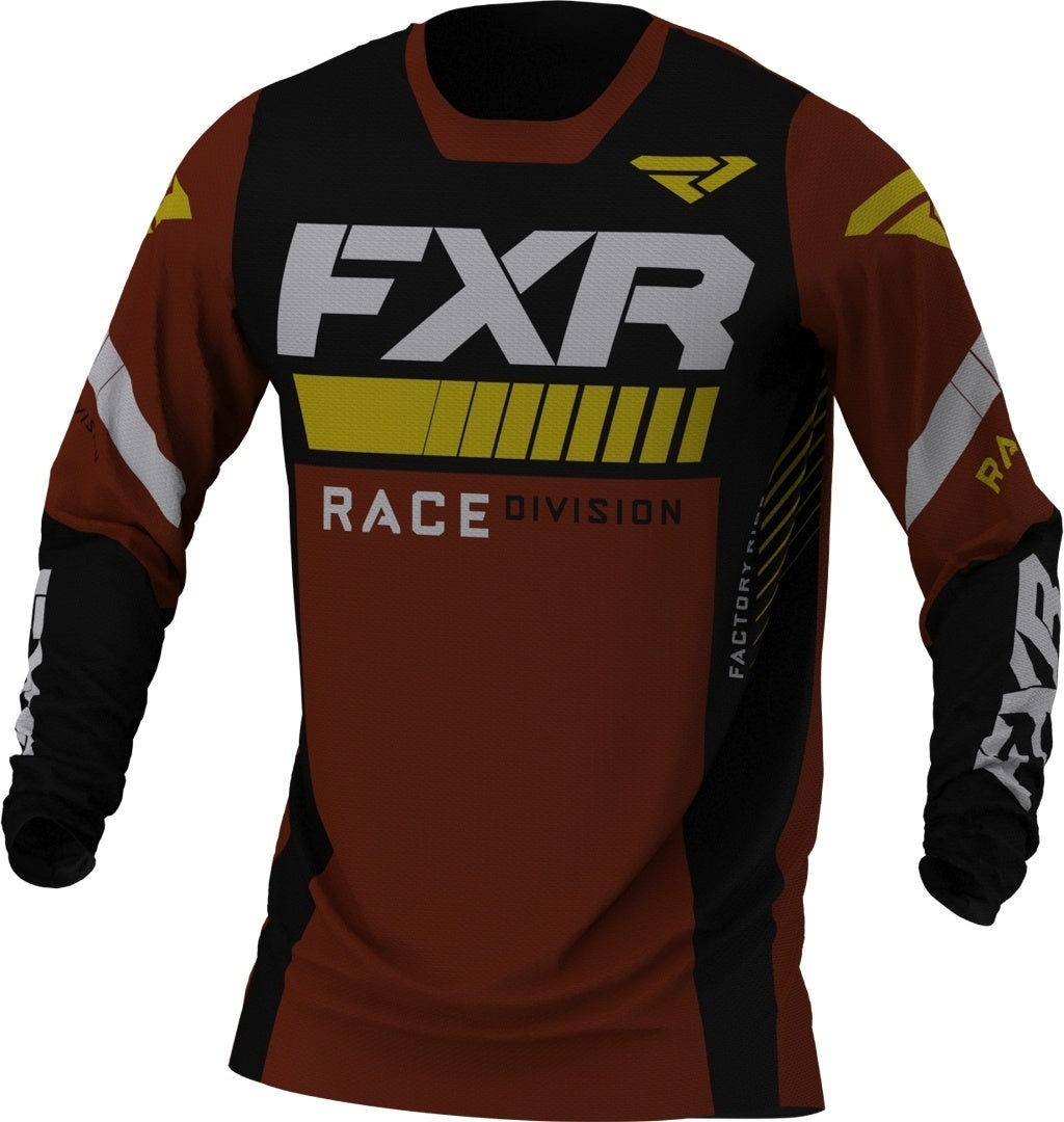 FXR Revo MX Gear Motocross Jersey Sort/guld M Figur 1