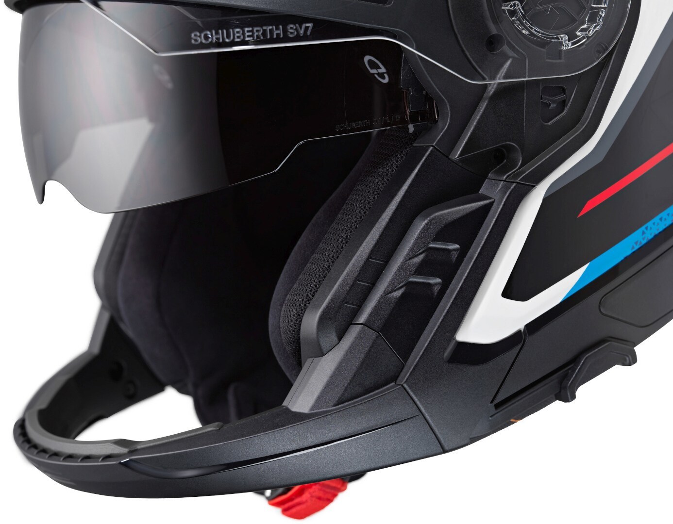 Schuberth J2 Sigma Jethelm wit/blauw/rood XL (61) Figuur 6