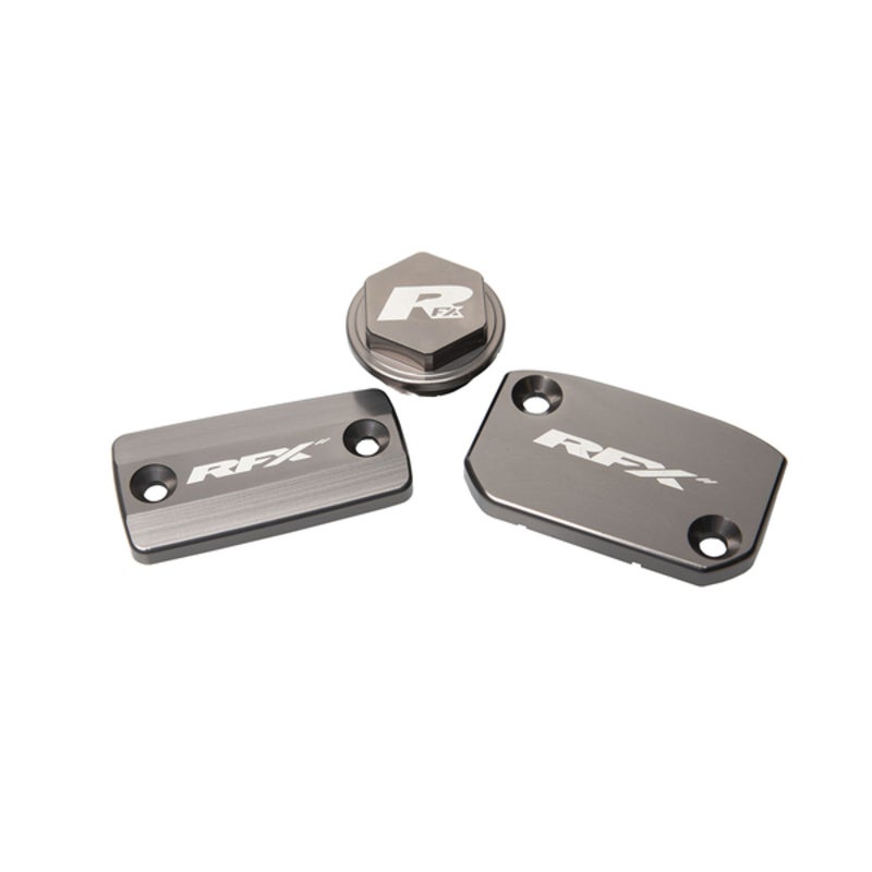 RFX Juego de tapas de depósito Pro (Gris Mineral)