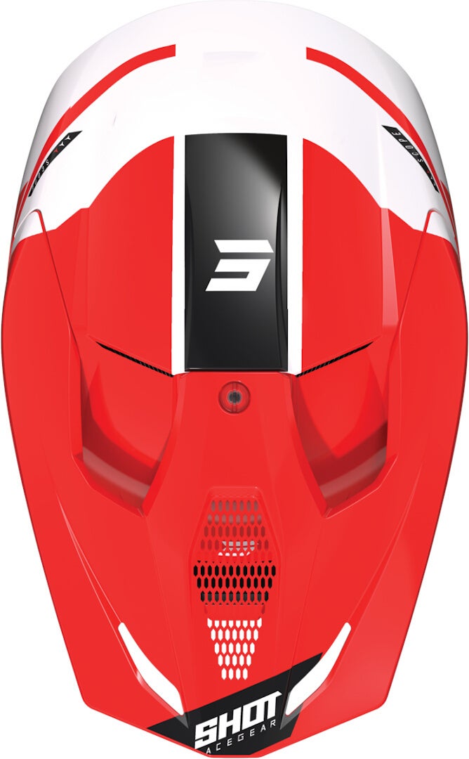 Shot Furious Scope Motocross Helmet red/white L (59/60) Figure 3