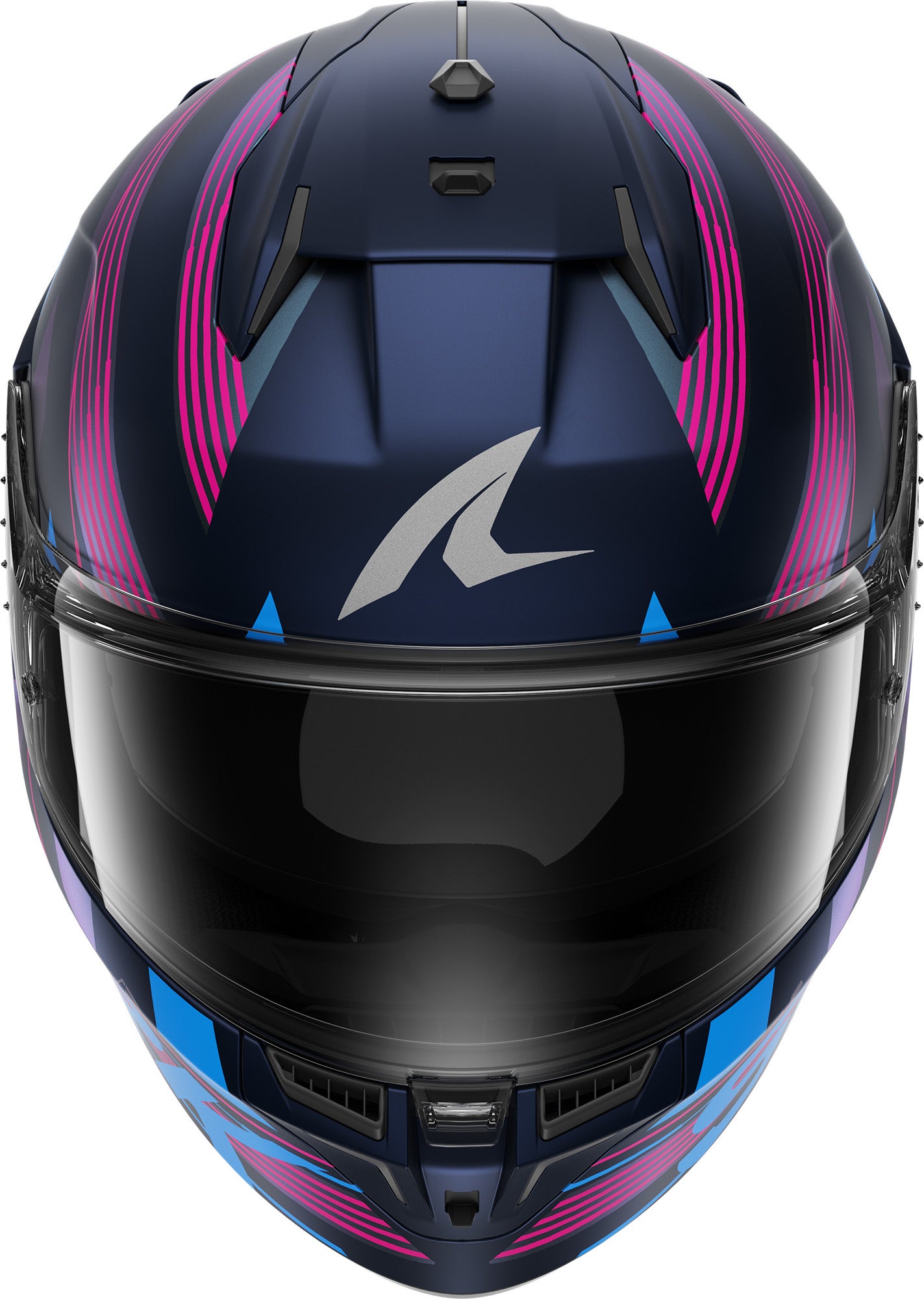 Shark D-Skwal 3 Dashed bleu foncé mat/violet/bleu L (59/60) Figure 3