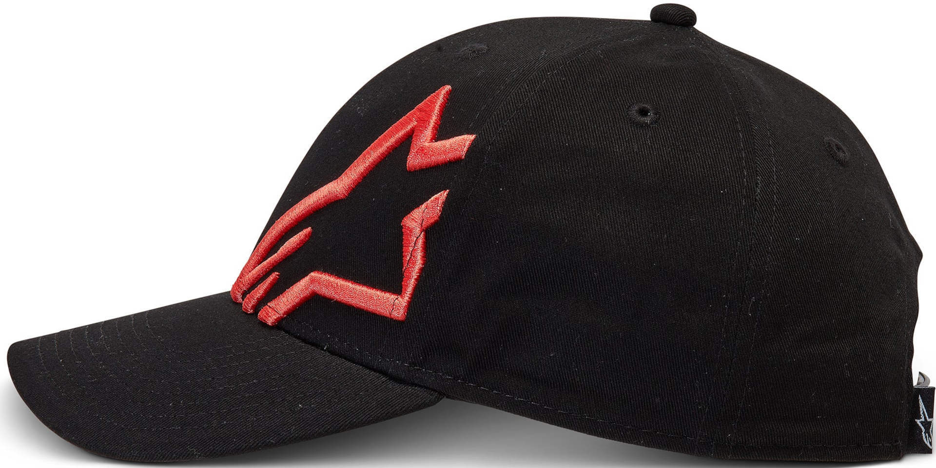 Alpinestars Corp Snap 2 Cap Negru/Roșu Figura 4