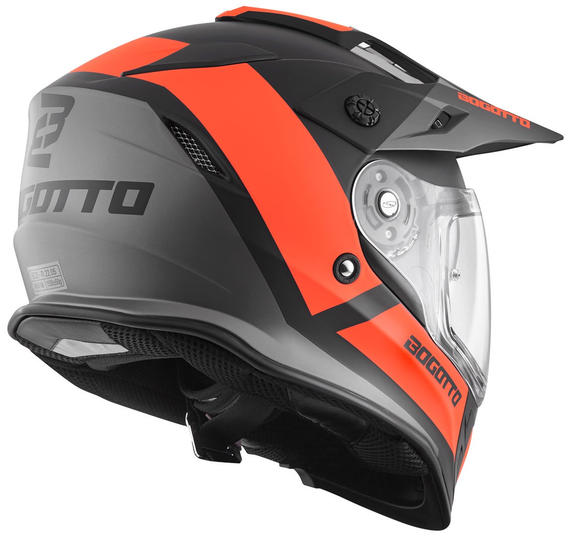 Bogotto V331 Pro Tour Endurohelm orange M Abbildung 4