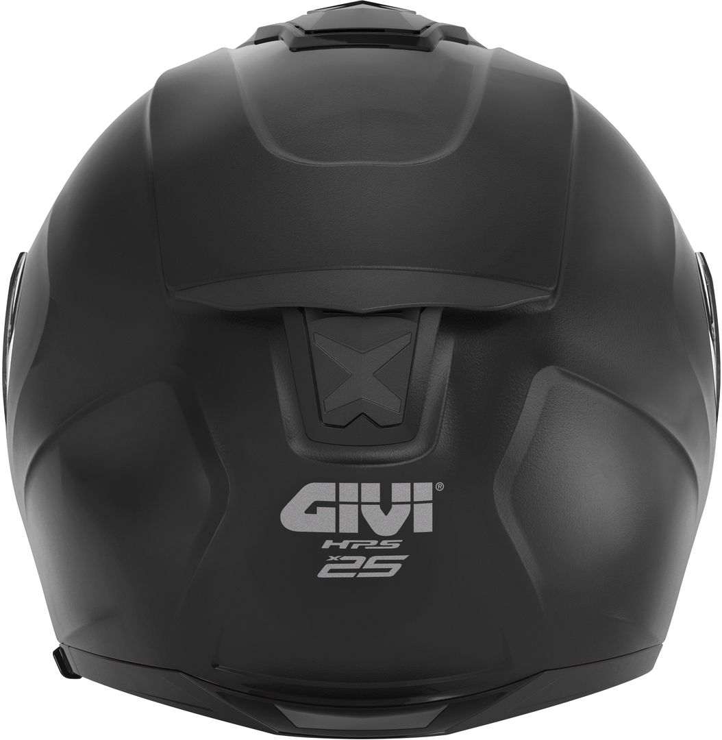 GIVI X.25 Basic Solid Casco a reazione nero opaco M Figura 3