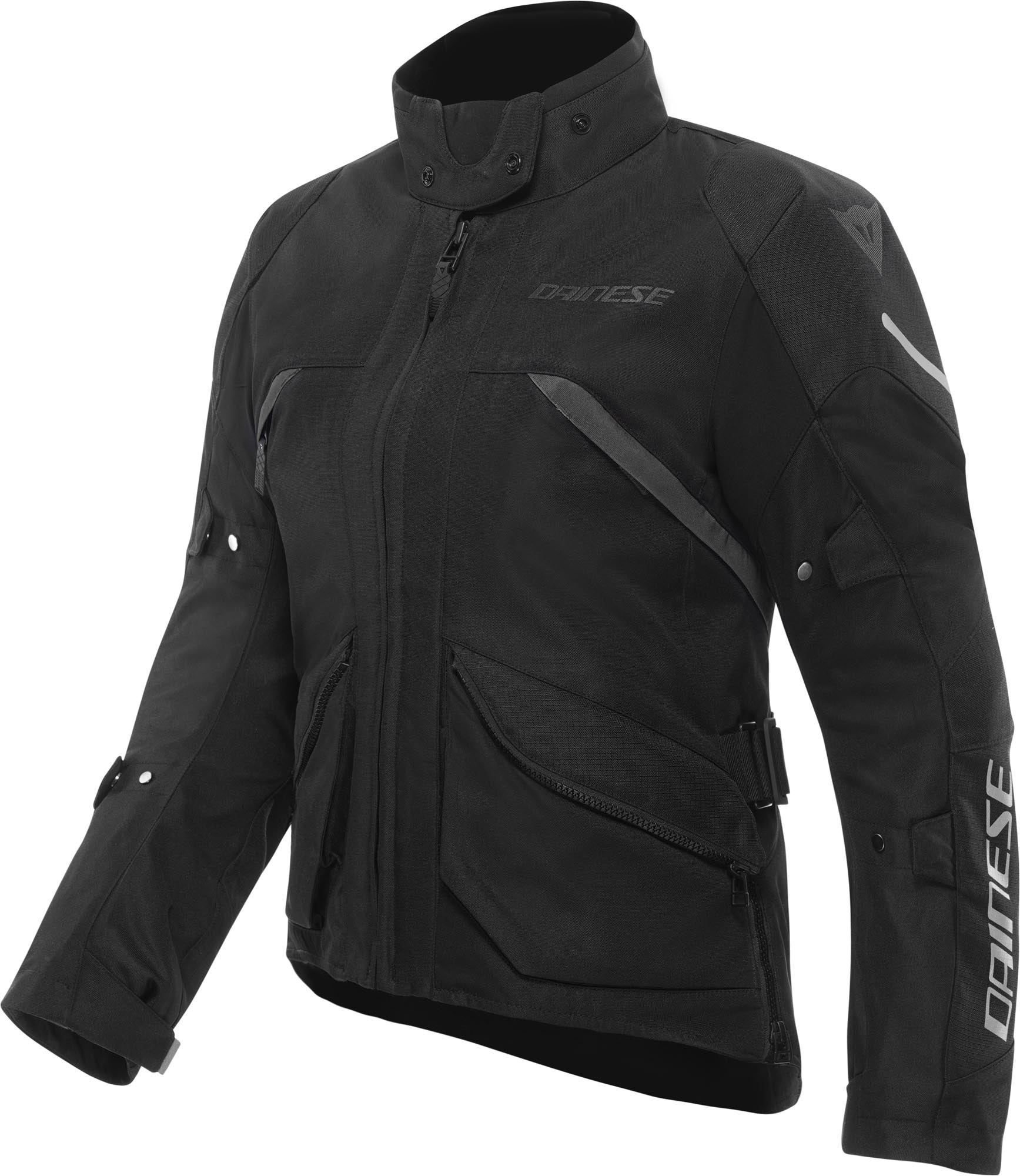 Dainese Tempest 4 D-Dry Veste textile moto pour dames noir/noir 38 Figure 1