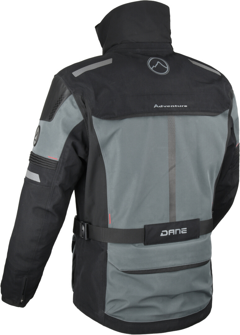 DANE Bornholm Pro waterproof Motorcycle Textile Jacket black/dark grey L Figure 4