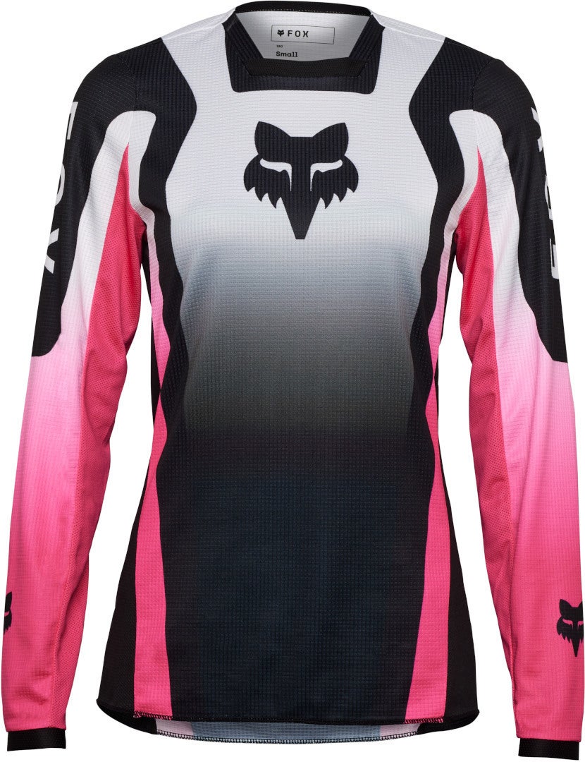 FOX 180 Lean Dame Motocross trøje sort/pink M Figur 1
