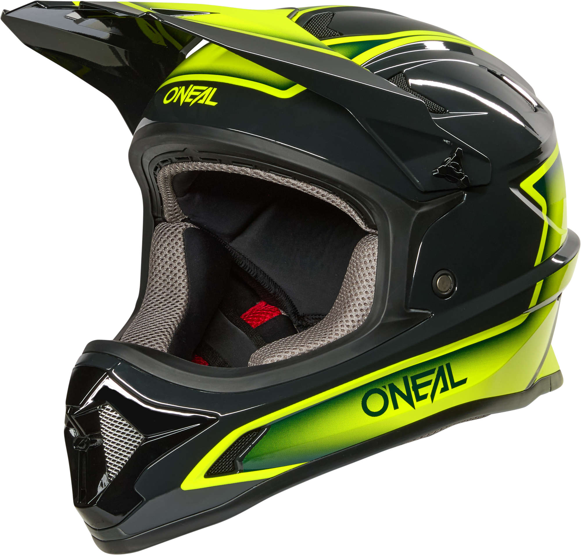 Oneal SONUS SLICK Casco de motocross Gris/amarillo neón XL (61/62) Figura 1