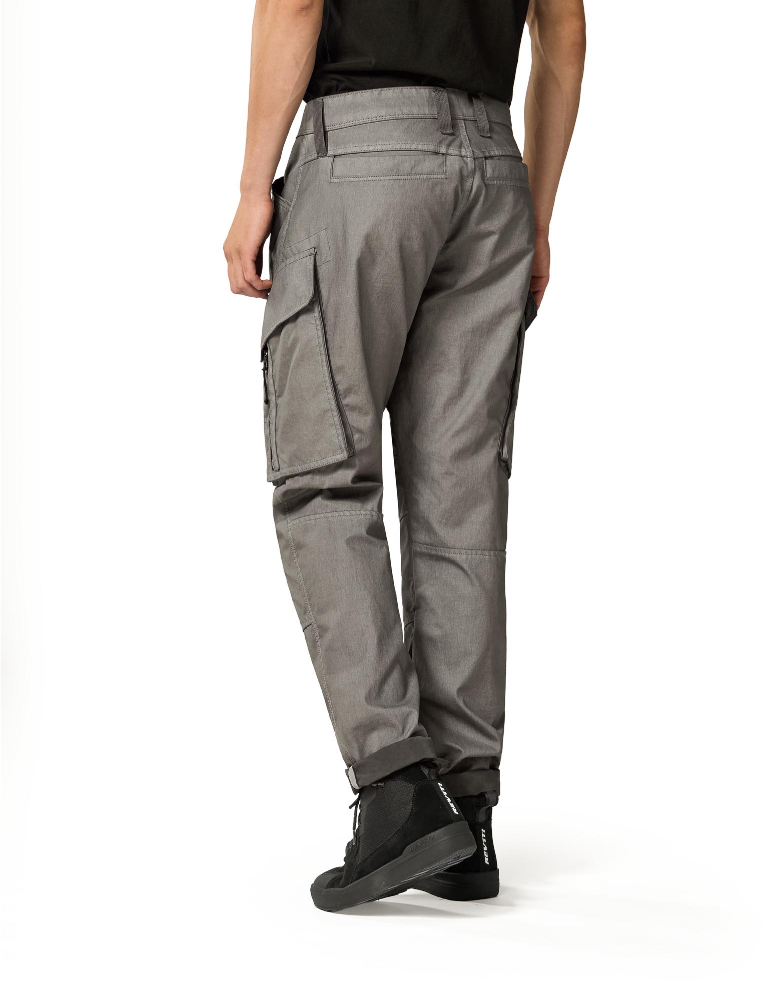 Revit Cargo Tristan Tapered Motorcycle Textile Pants grey 30/32 Figure 4