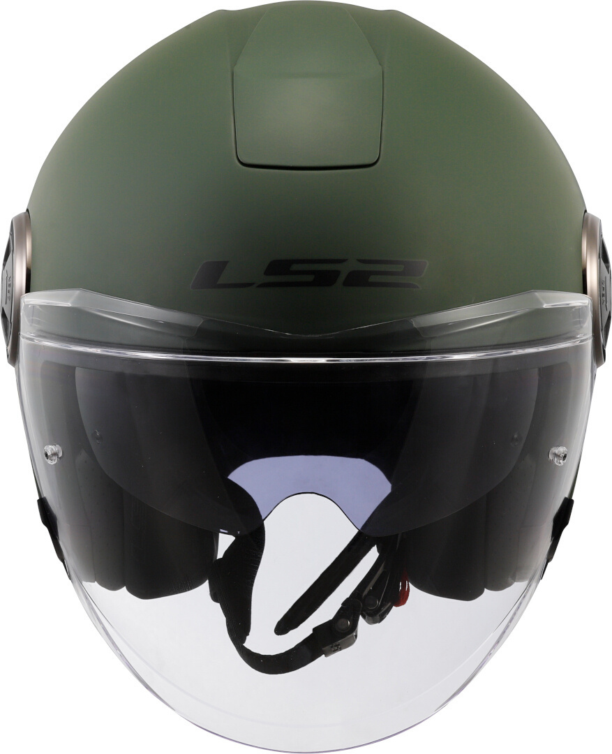 LS2 OF620 Classy Solid ジェットヘルメット オリーブマット 男性(57/58歳) 図4