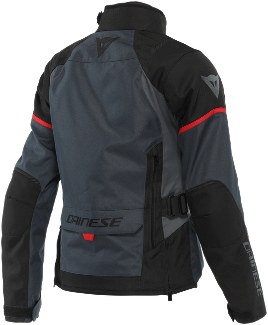 Dainese Tempest 3 D-Dry Jachetă textilă pentru motociclete pentru doamne gri/negru/roșu 40 Figura 2