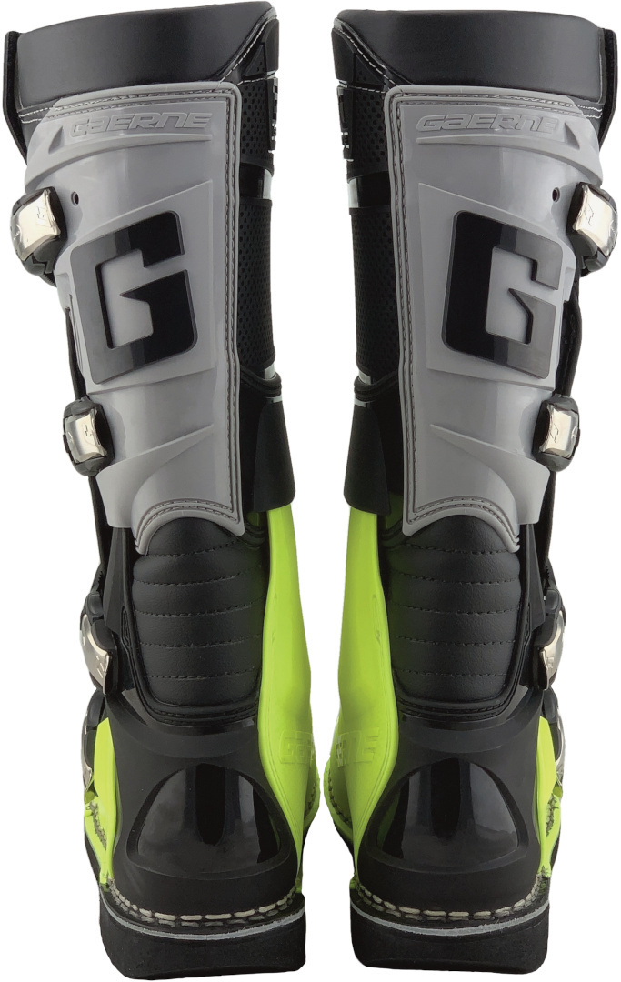 Gaerne GX-1 Goodyear Motocross stövlar svart/grå/gul 41 Figur 4
