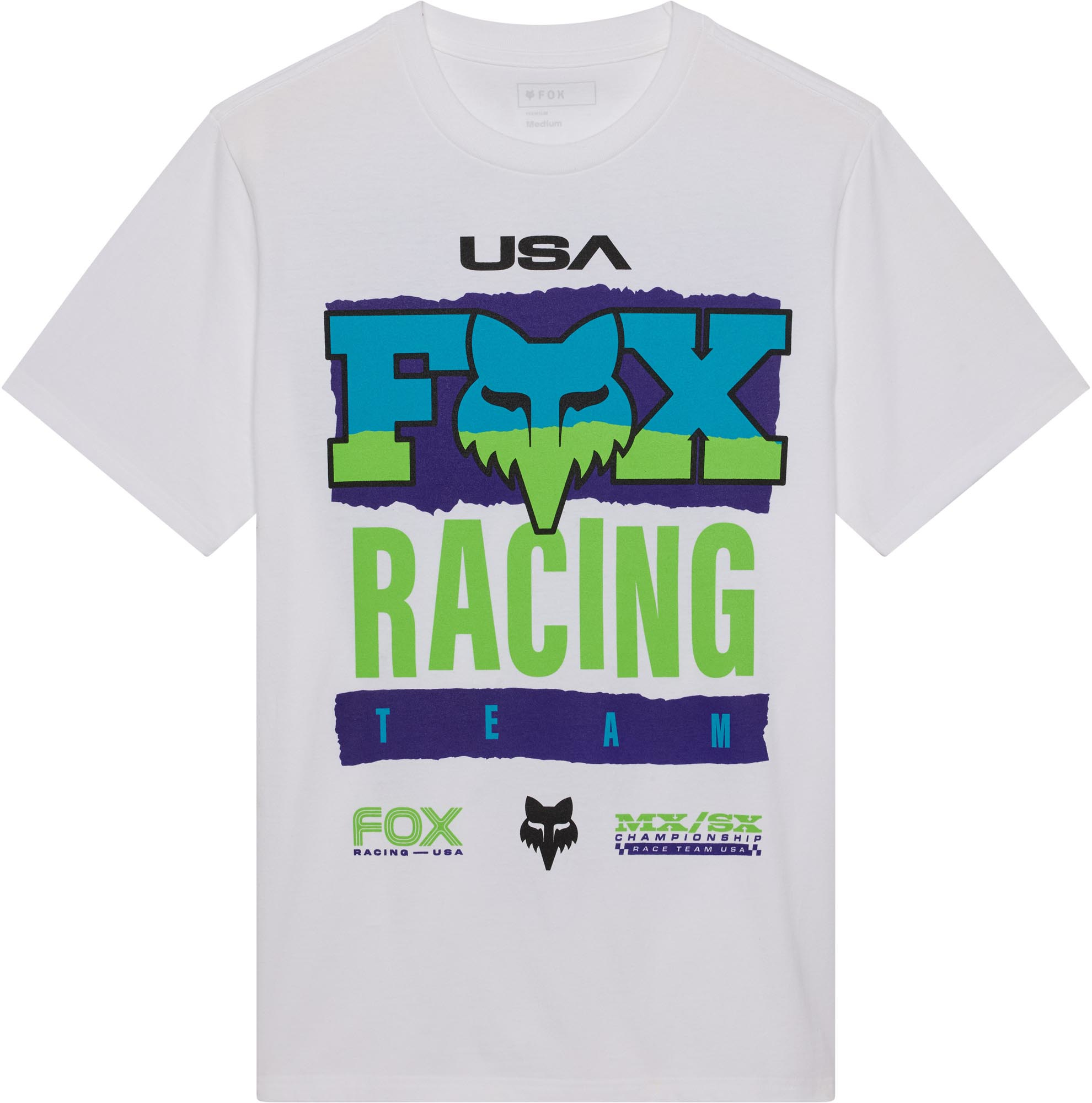 FOX Hardcore 195 Original T-shirt Wit 2XL Figuur 1