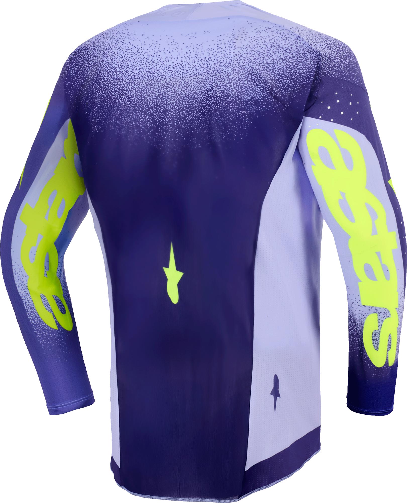 Alpinestars Supertech SCENZ Tricou de motocross pentru tineret mov/galben XL Figura 2