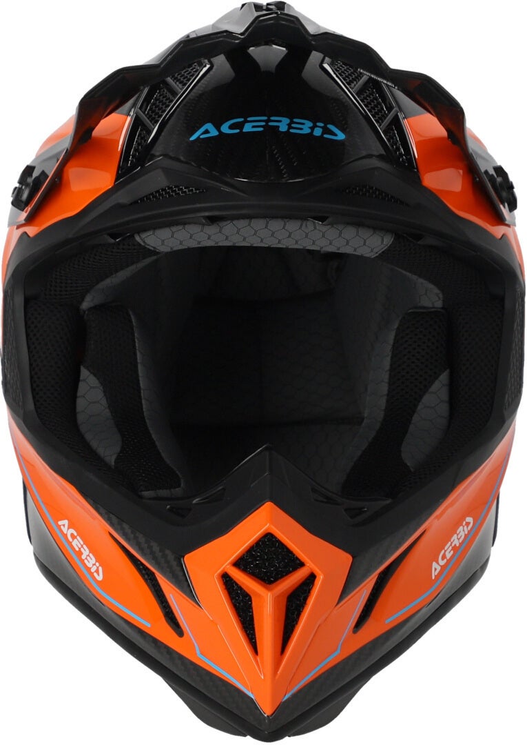 Acerbis Steel Carbon 2023 Motocross hjelm orange/sort XXL (63/64) Figur 3
