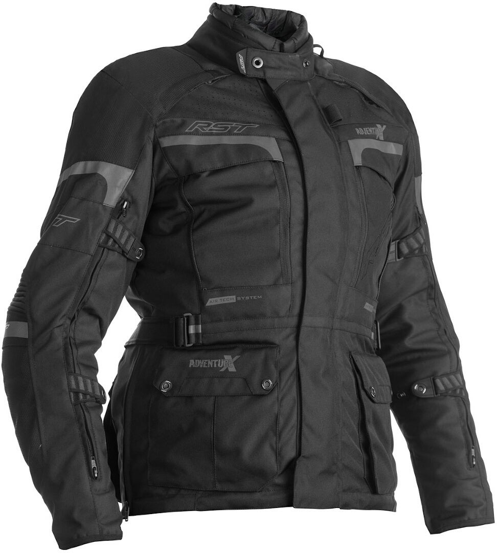 RST Pro Series Adventure-X Damer Motorcykel tekstiljakke Sort S Figur 1