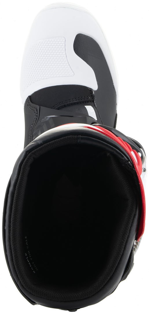 Alpinestars Tech 3S Bottes de motocross pour jeunes Blanc/Noir/Rouge 7 (40,5) Figure 6