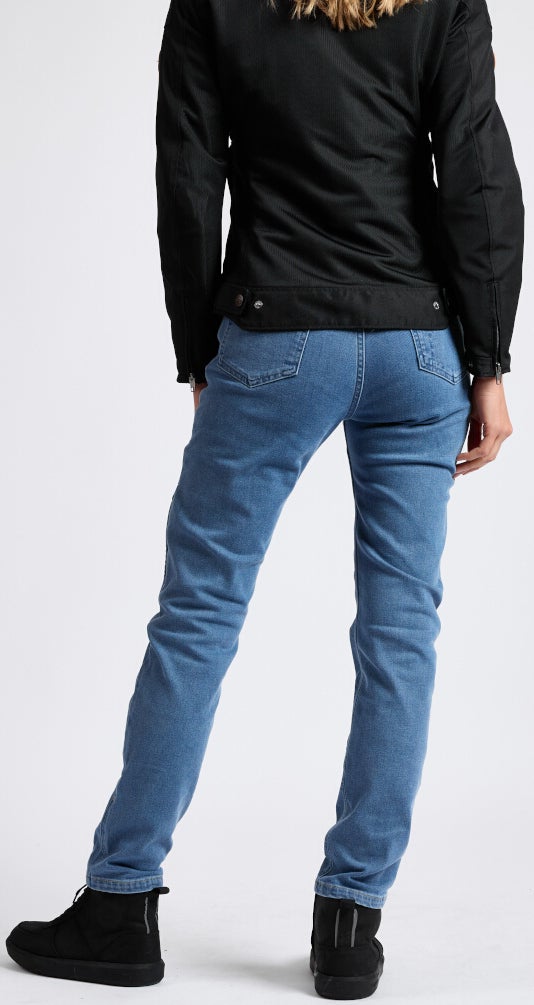 Ixon Dany Jeans moto donna blu 29/30 Figura 5