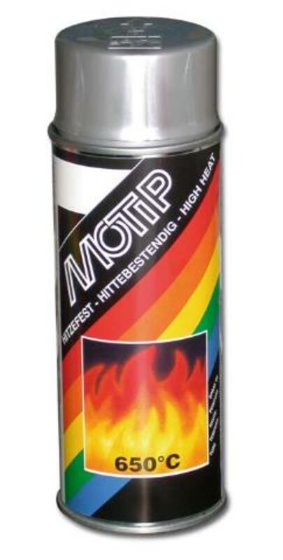 MOTIP-DUPLI MOTIP Lac argintiu rezistent la căldură - Spray 400ml Figura 1