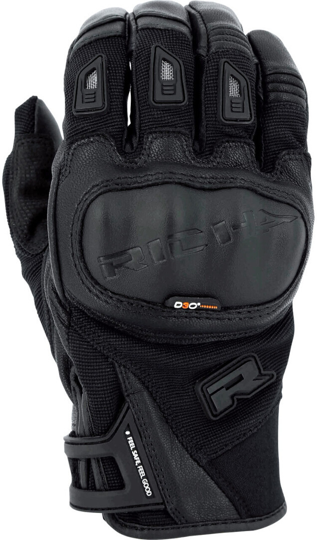 Richa Magma 2 Motorrad Handschuhe schwarz 2XL Abbildung 1