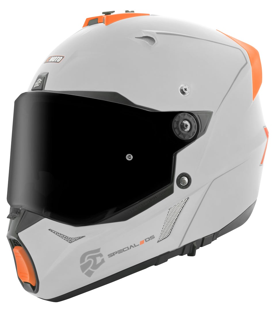 FC-Moto Merkur Pro Straight Enduro Helm grau matt M Abbildung 2
