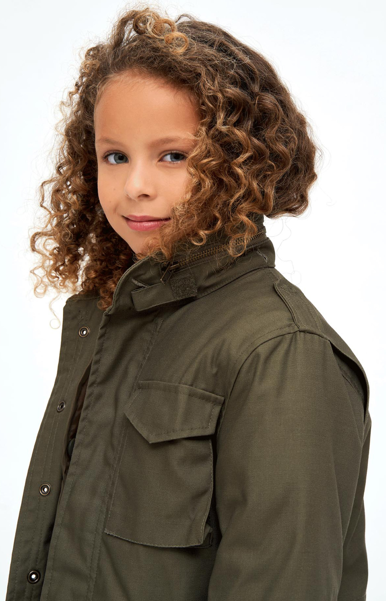 Brandit M65 Classic Veste pour enfants olive 146-152 Figure 7