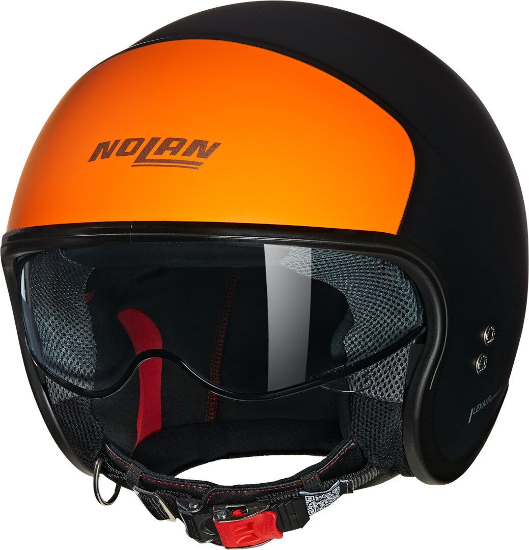 Nolan N21 06 Verniciatura Speciale Jet hjelm sort mat/orange S (56) Figur 1