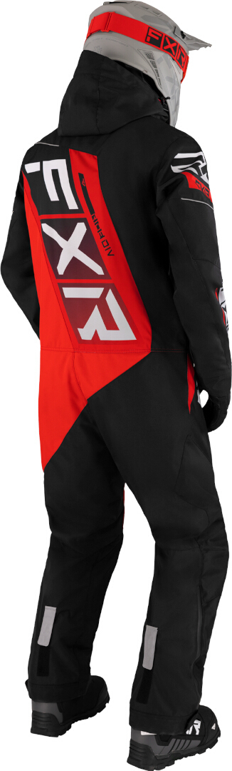 FXR CX Lite 2023 One Piece Snowmobile Suit black/red/white S Figure 2