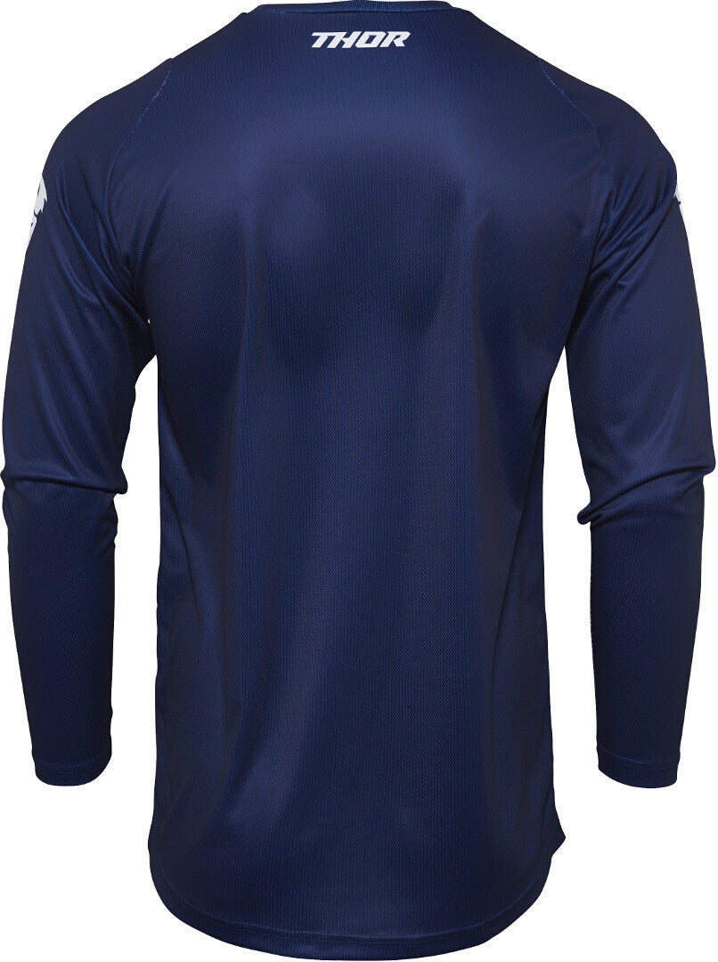 Thor Sector Minimal Ungdom Motocross Jersey Navyblå S Figur 2