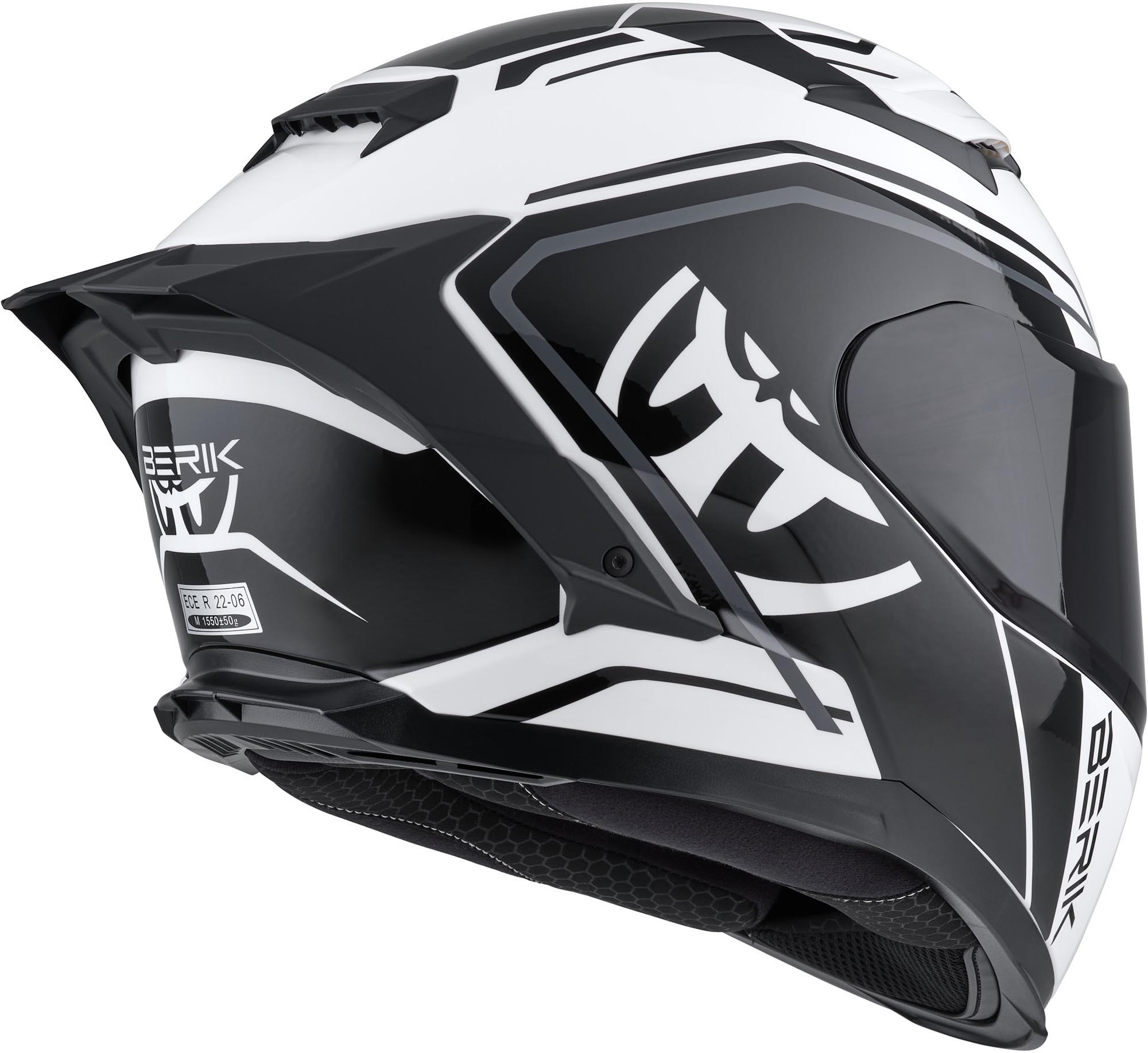 Berik FF871 Mapuro Casco blanco/negro/gris S Figura 5