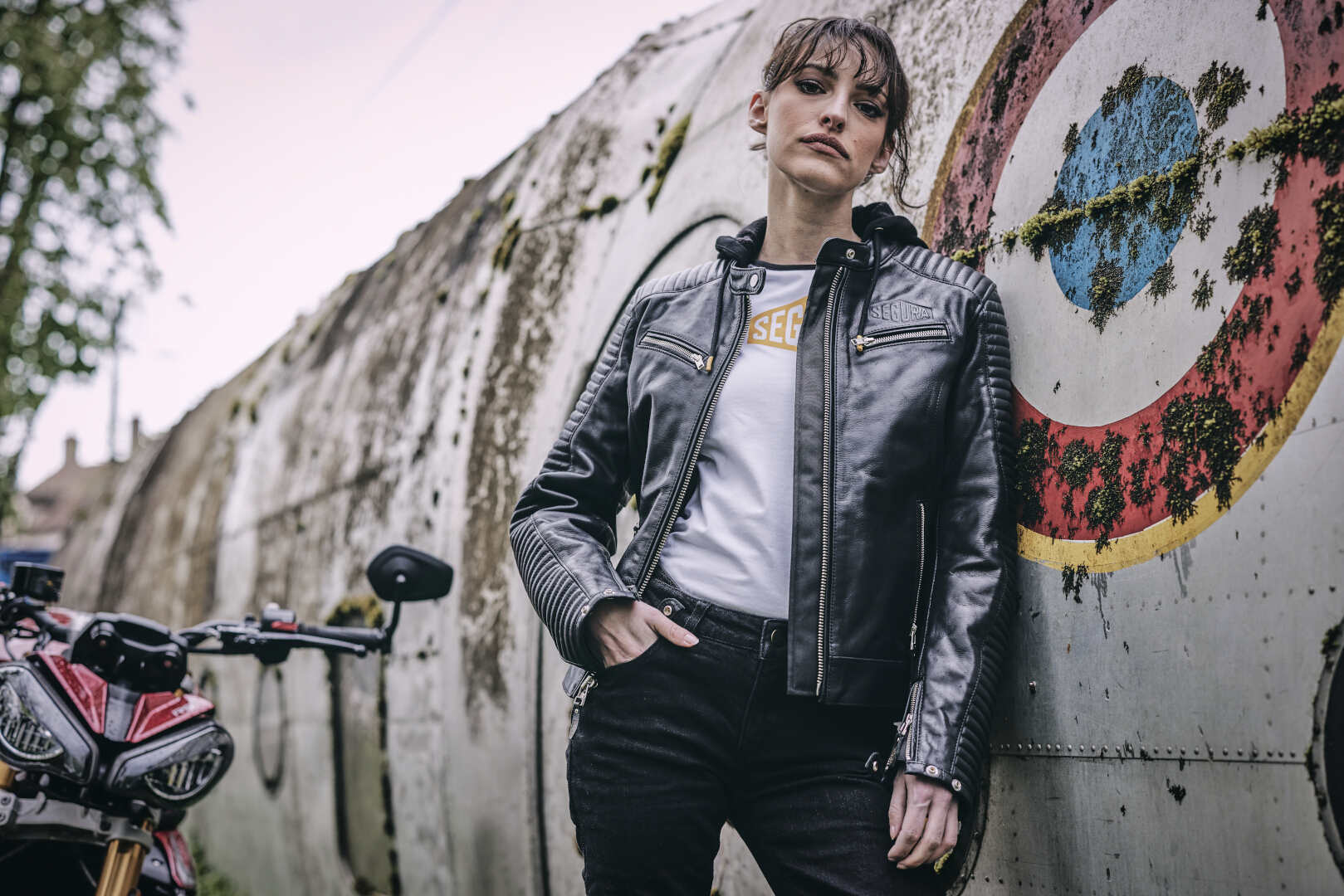 Segura Dorian 2 Damen Motorrad Lederjacke 46 Abbildung 10
