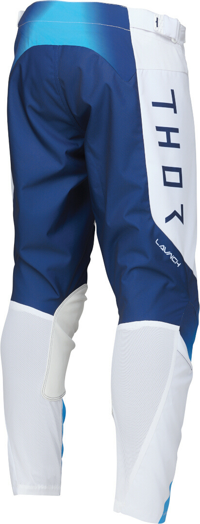 Thor Launchmode Storm Motocross Pants white/blue 32 Figure 4