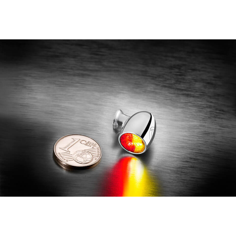 Indicator Kellermann 3in1 spate/lumină de frână Atto DF Chrome Figura 1