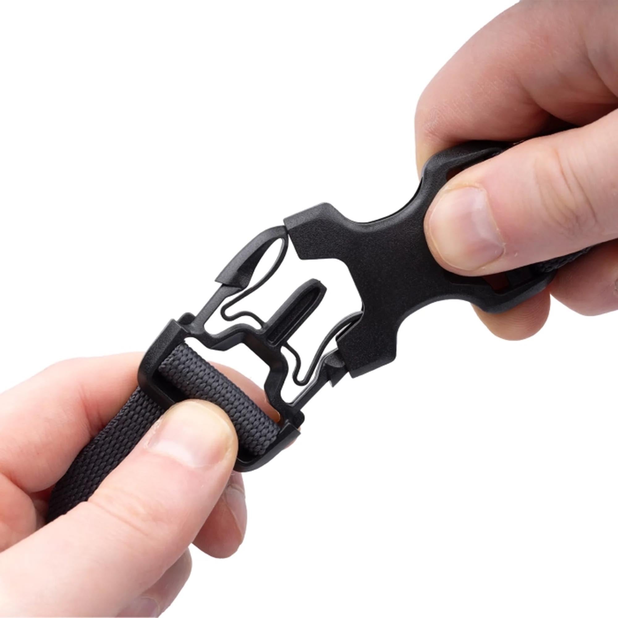 Oxford Atlas B-Clip 26mm Sangles de fixation noir 80 cm Figure 2