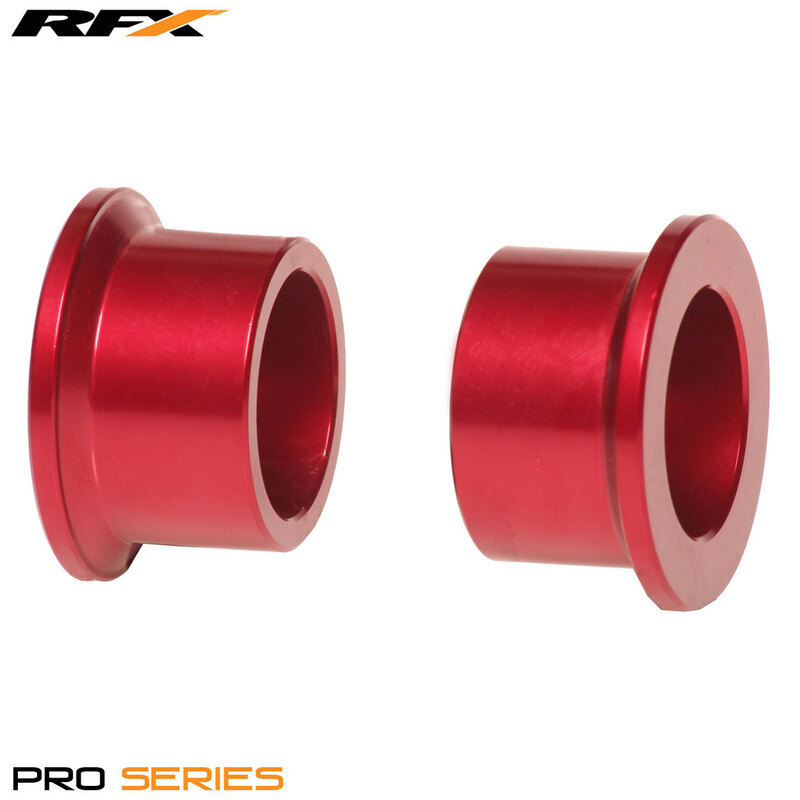RFX Pro дистанционери на колелата отзад (червени) - Suzuki RMZ250/450 Фигура 1