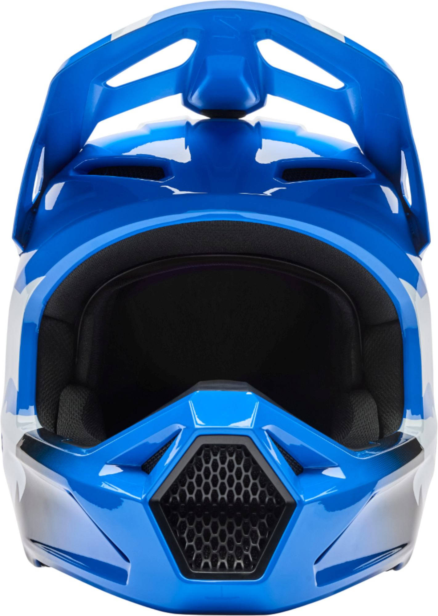 FOX V1 Shield Motocross Helm blau M (57/58) Abbildung 3