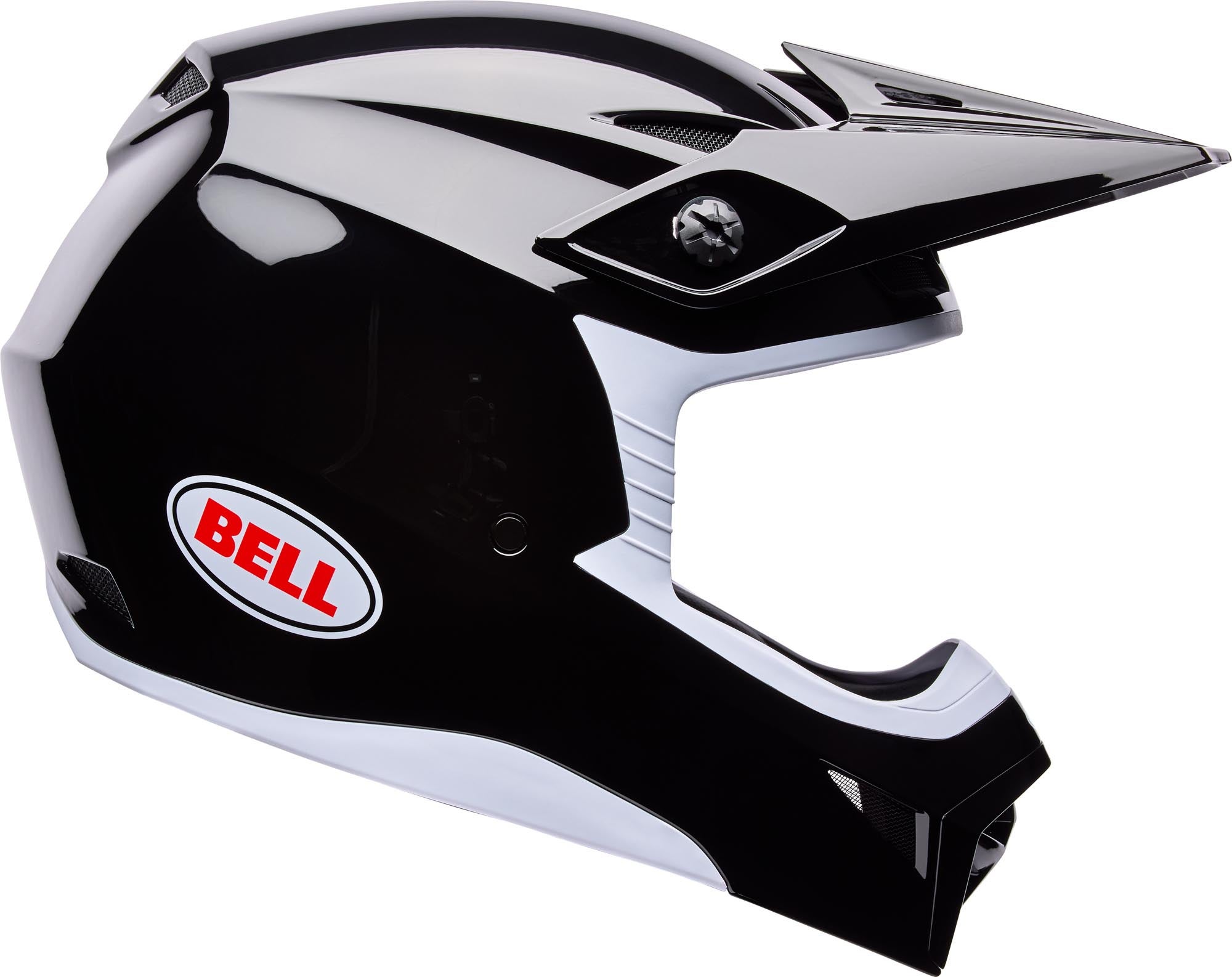 Bell MX-10 MIPS Mono Casco da motocross giovanile nero Y/M (51/52) Figura 2