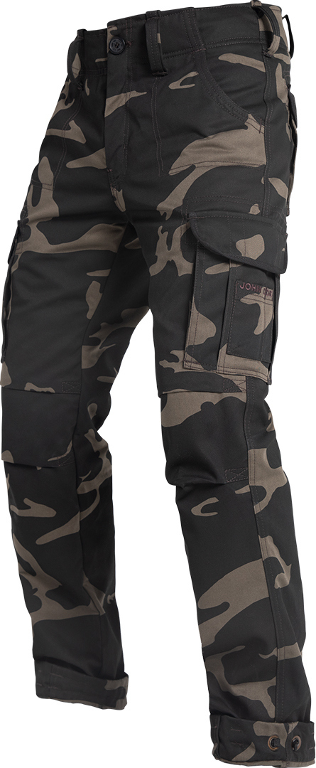 John Doe Cargo Regular XTM Camouflage Vaqueros de moto 38 L36 Figura 1