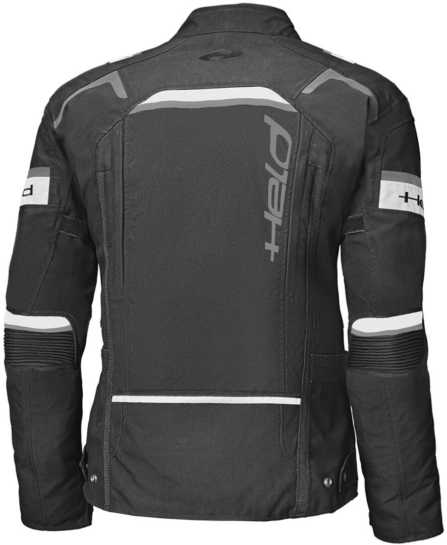 Held Tourino Top waterproof Motorcycle Textile Jacket black/grey M Figure 2