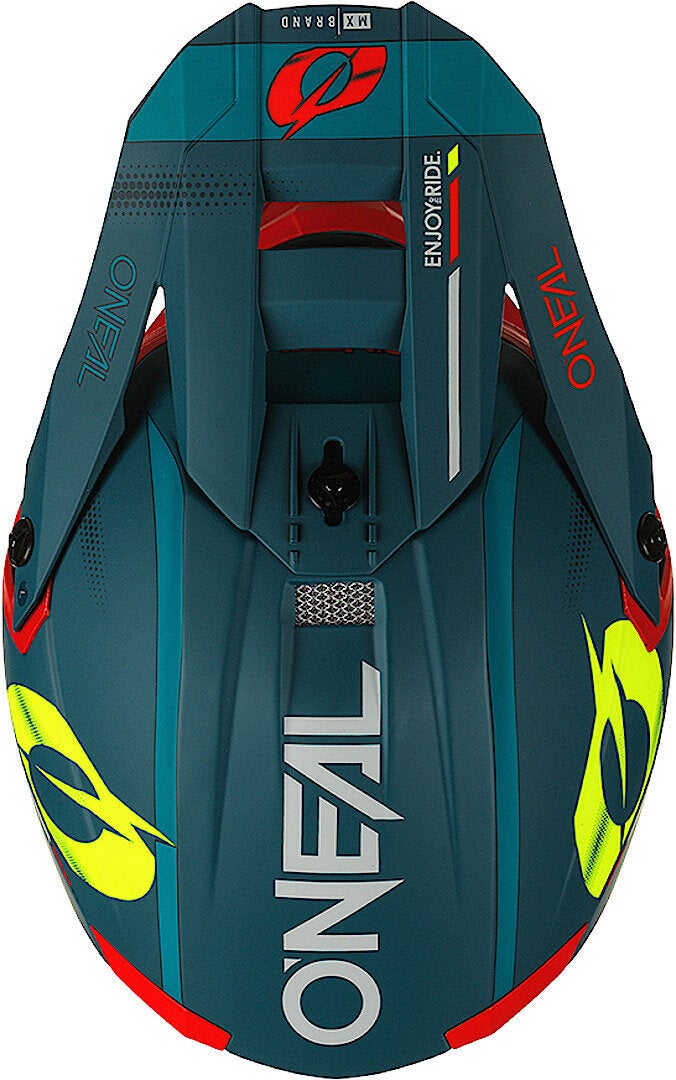 Oneal 5Series Haze V.22 Casco motocross blu/rosso L (59/60) Figura 2
