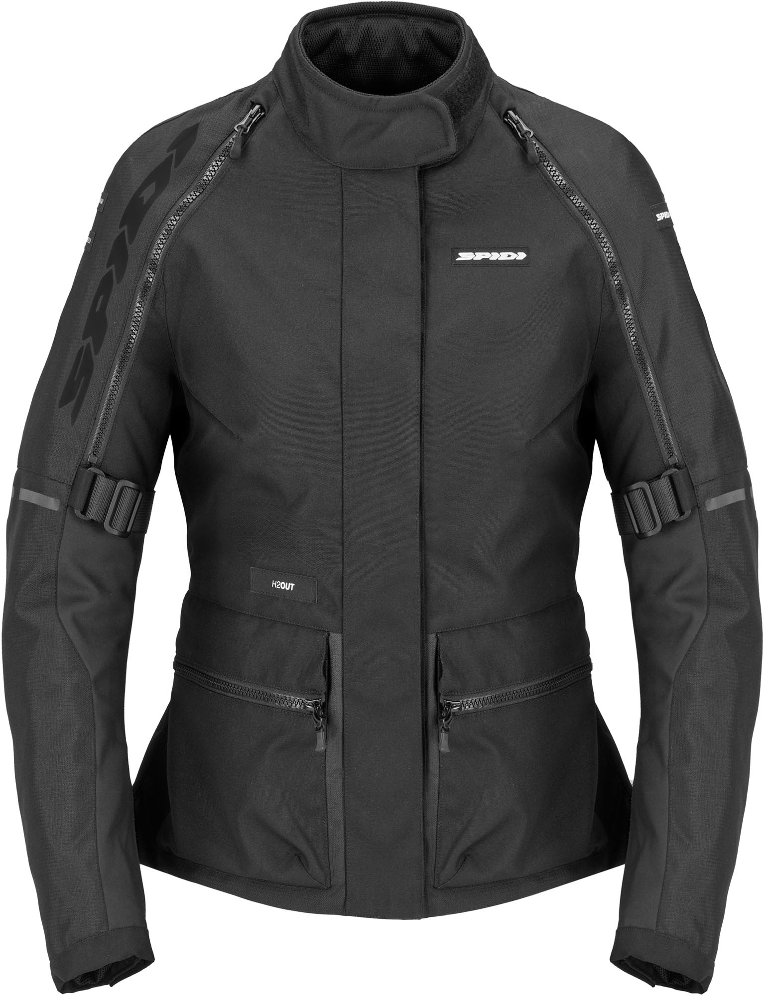Spidi Ridemaster waterproof Ladies Motorcycle Textile Jacket black XL Figure 1