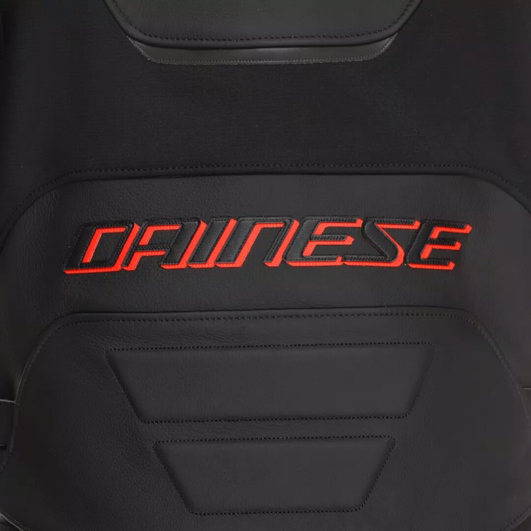 Dainese Racing 5 2.0 Motorcycle Leather Jacket black/red 52 Figure 6